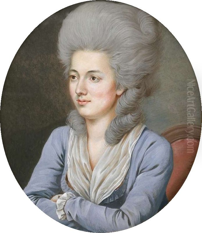 Portrait of Marie du Muralt Oil Painting by William Berczy