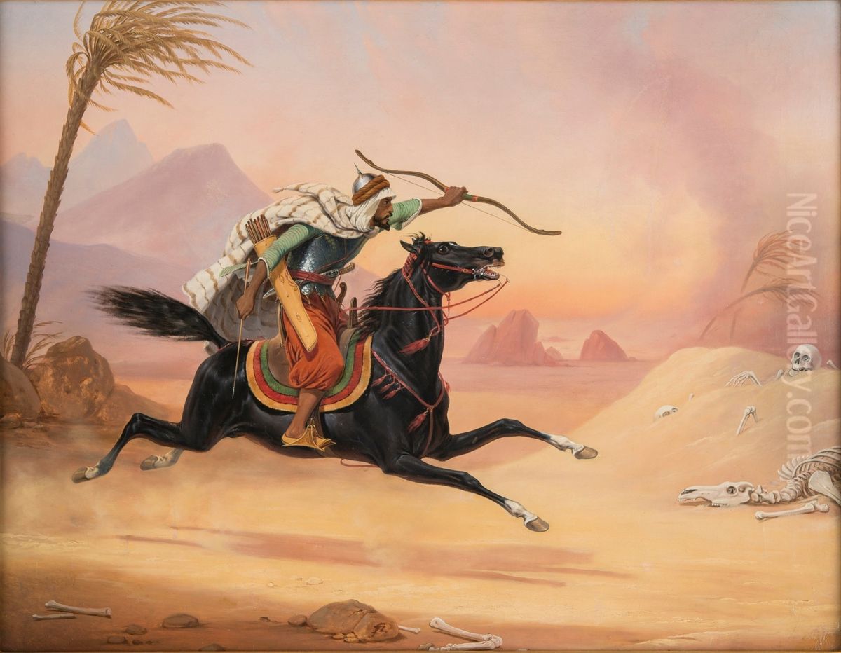 Fariz Oil Painting by January Suchodolski