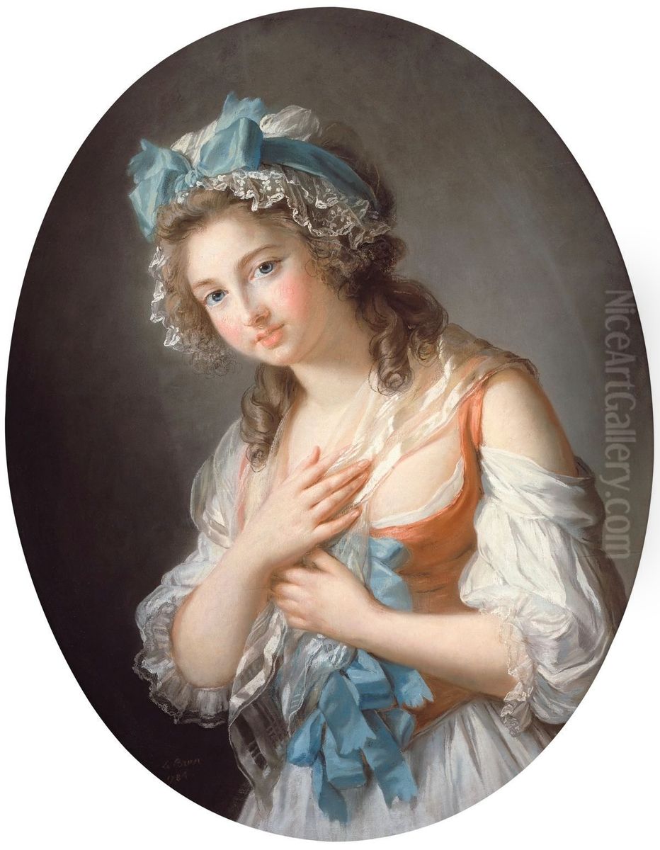 Duchesse de Guiche Oil Painting by Elisabeth Louise Vigee Le Brun