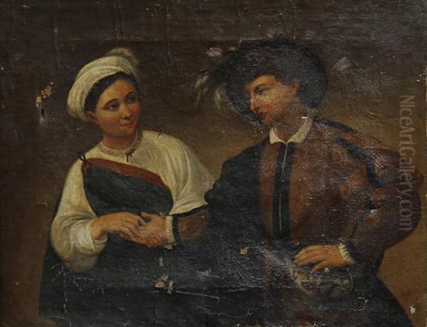 The Fortune Teller Oil Painting by Caravaggio