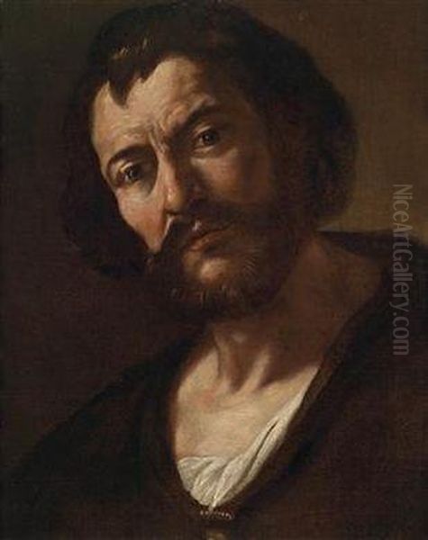 Portrait Of A Man Oil Painting by Caravaggio