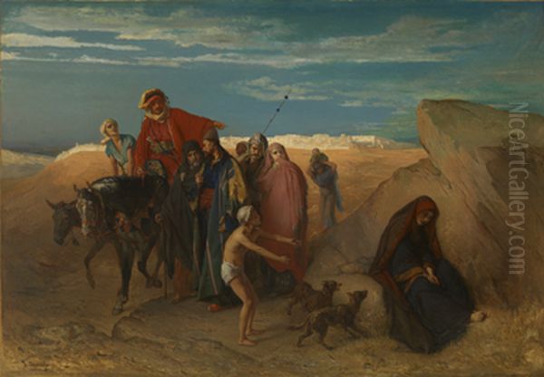 The daughter of Zion Oil Painting by Jean-Francois Portaels