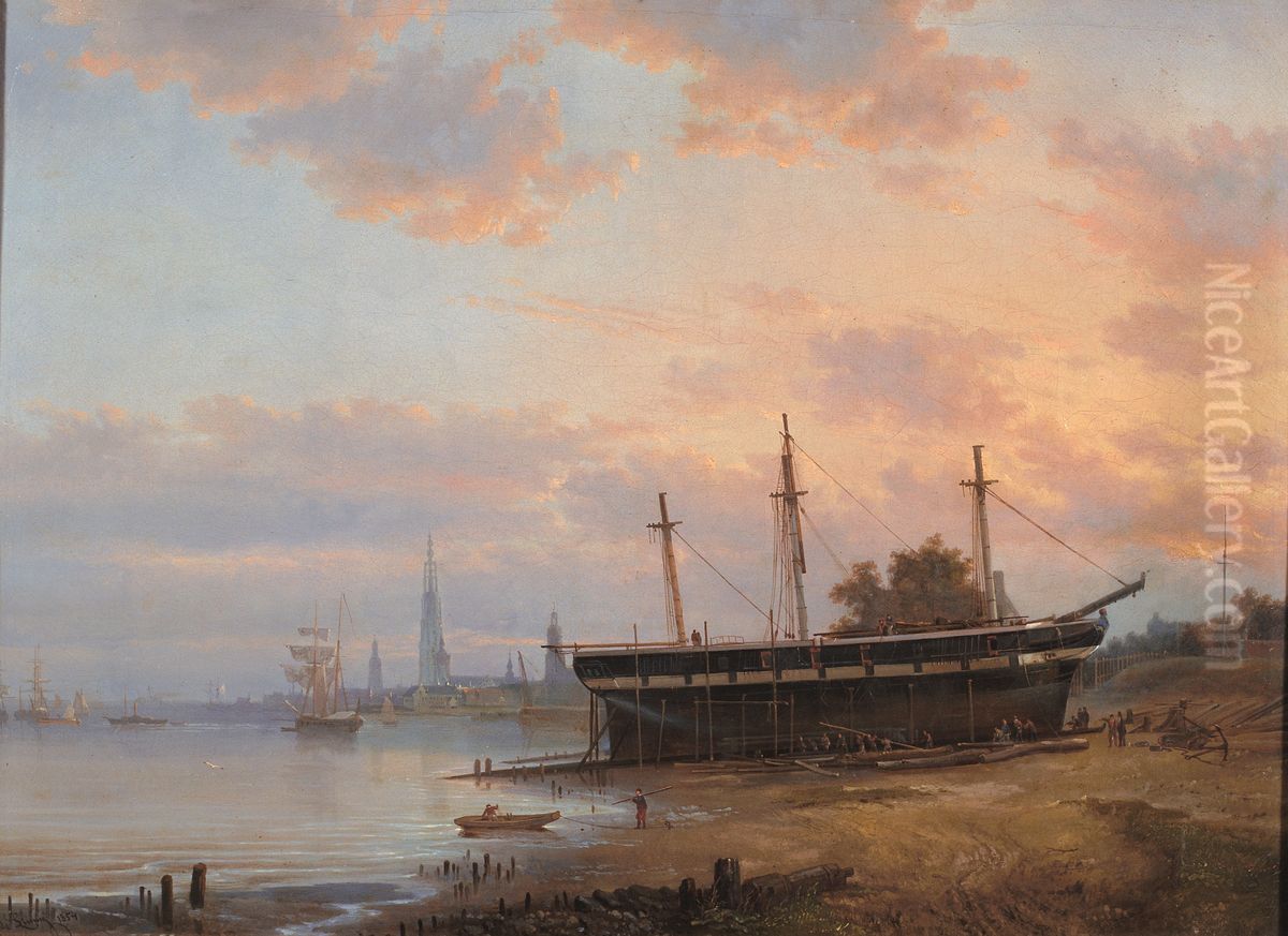 Belgian merchant navy frigate 