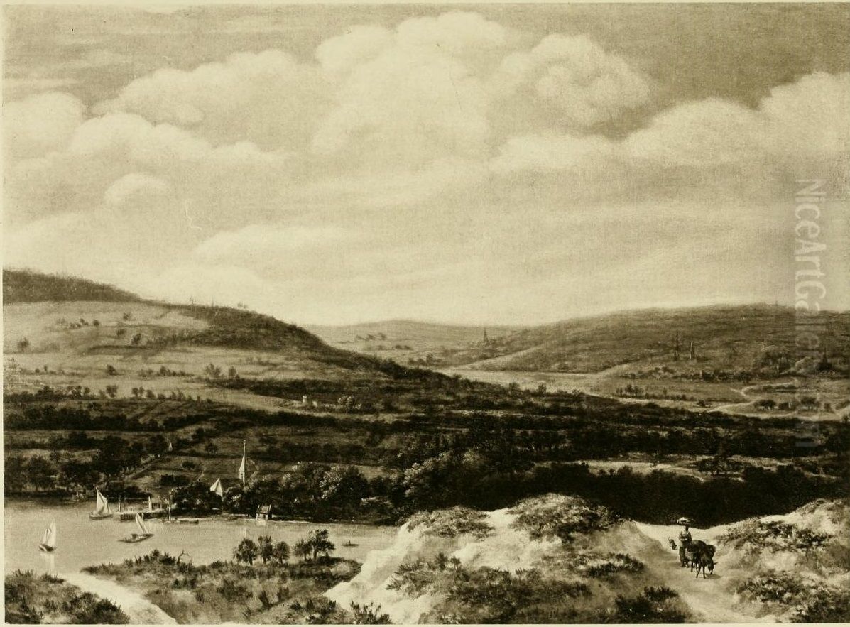 Landscape Oil Painting by Jacob Van Ruisdael