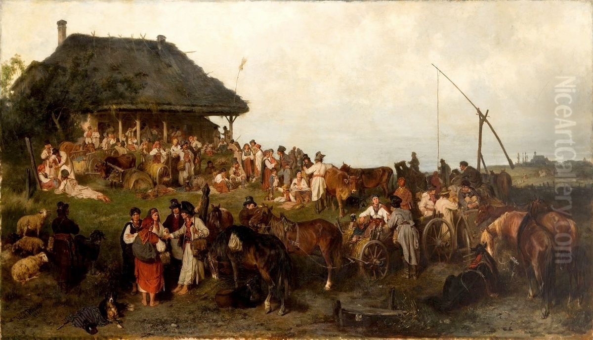 Fair in the region of Krakow (