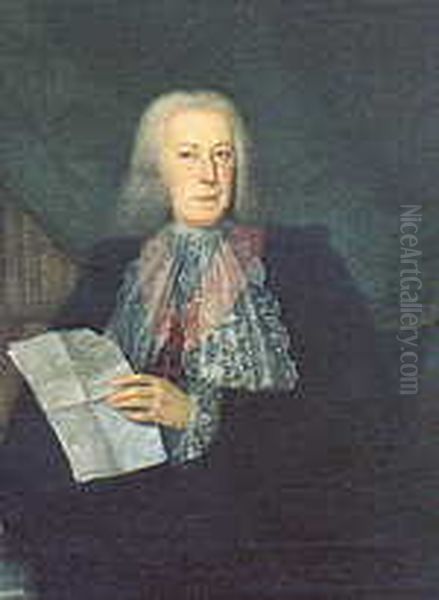 Portrait ofMarquis of Pombal(1699-1782) Oil Painting by Unidentified painter