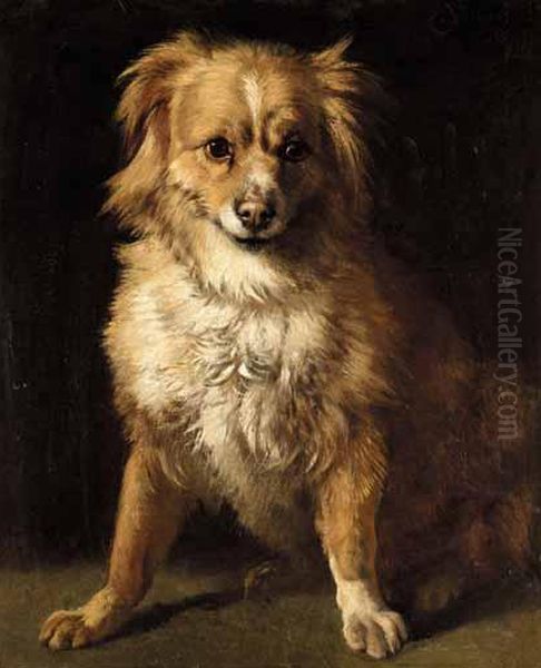 Fido Oil Painting by Charles Verlat