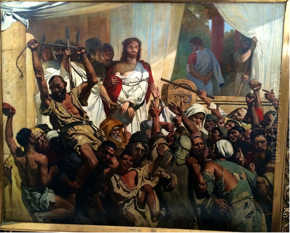 Vox populi Oil Painting by Charles Verlat