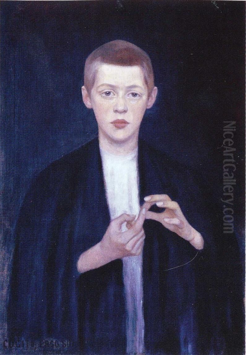 Aforismi Oil Painting by Beda Stjernschantz