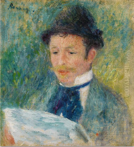 PORTRAIT DU BARON BARBIER Oil Painting by Pierre Auguste Renoir