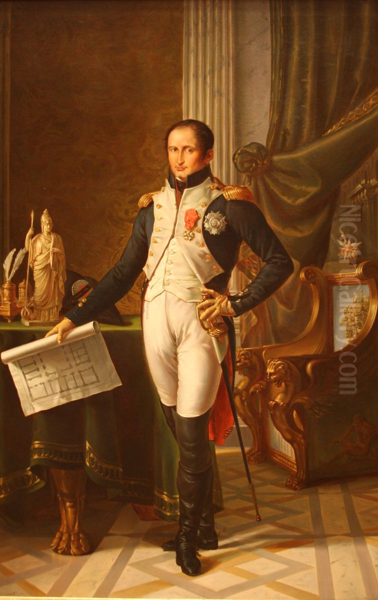 Portrait ofJoseph Bonaparte(1768-1844), King of Naples Oil Painting by Jean-Baptiste Wicar