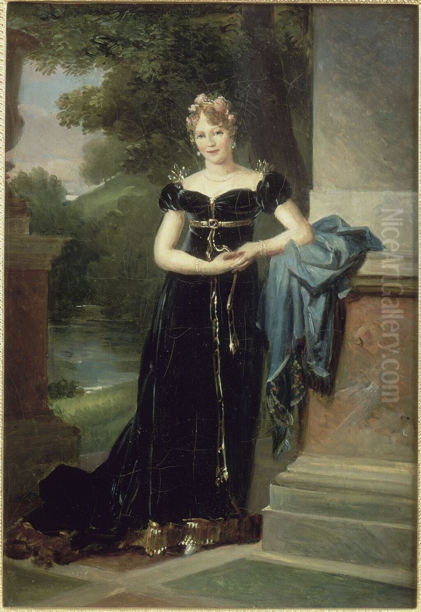 Portrait of Countess Maria Walewska. Oil Painting by Francois Gerard