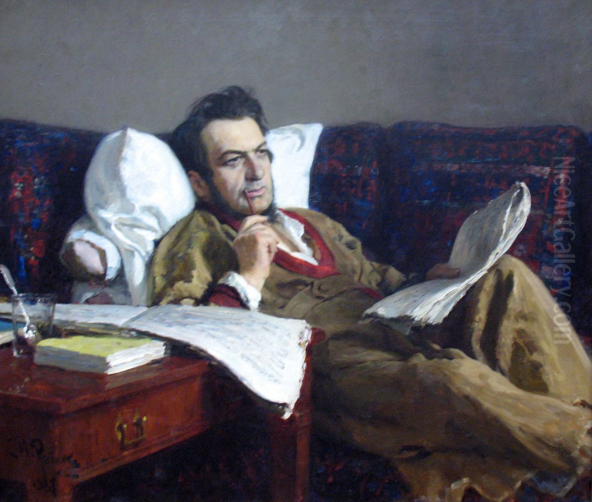 M.I. Glinka at the time he was composing the opera 