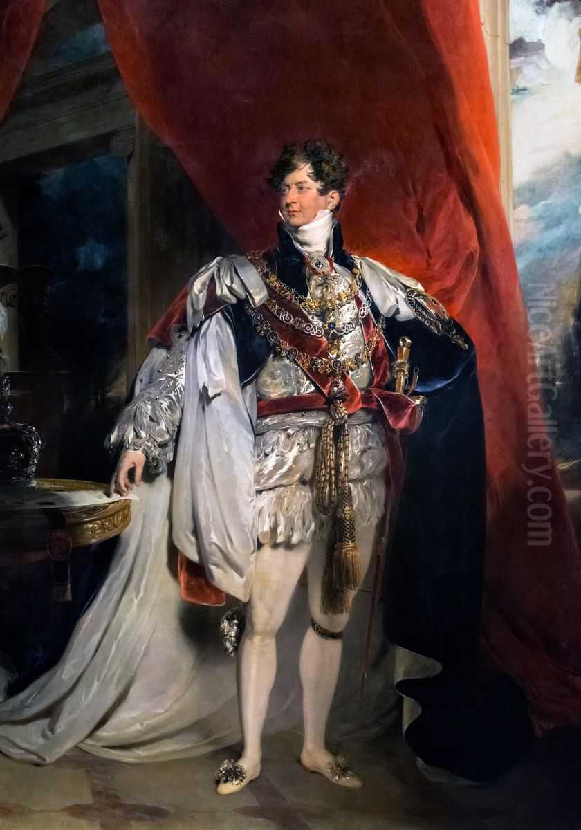 Portrait of George IV of England Oil Painting by Thomas Lawrence