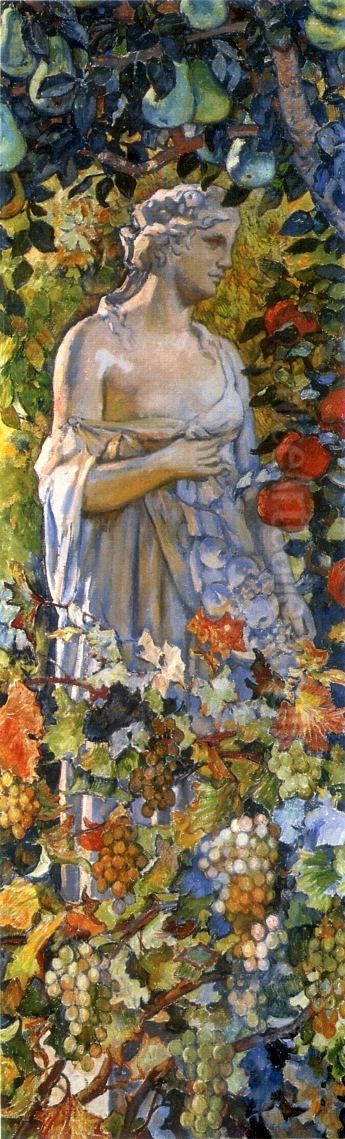 Ceres. Oil Painting by Theo van Rysselberghe