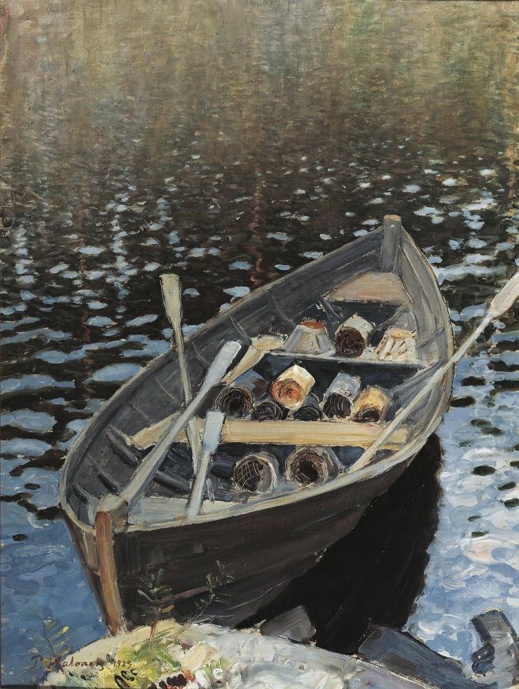 Vene Oil Painting by Pekka Halonen