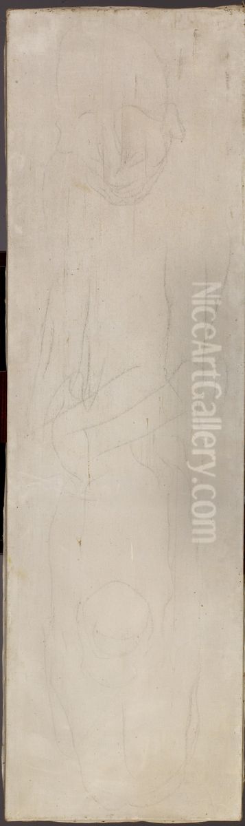 Old Man Oil Painting by Edvard Munch