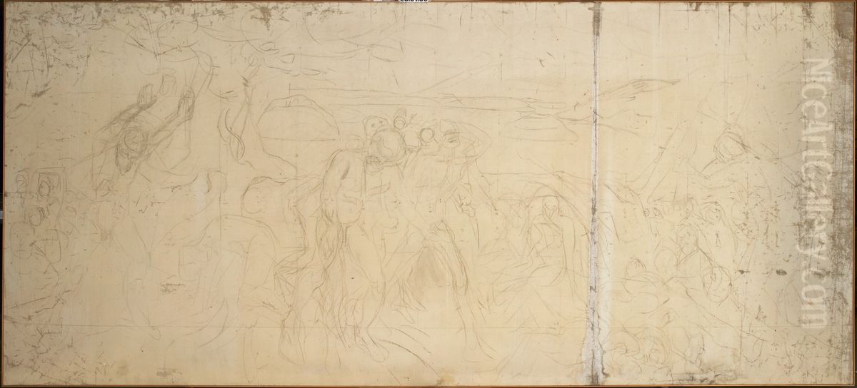 The Storm Oil Painting by Edvard Munch