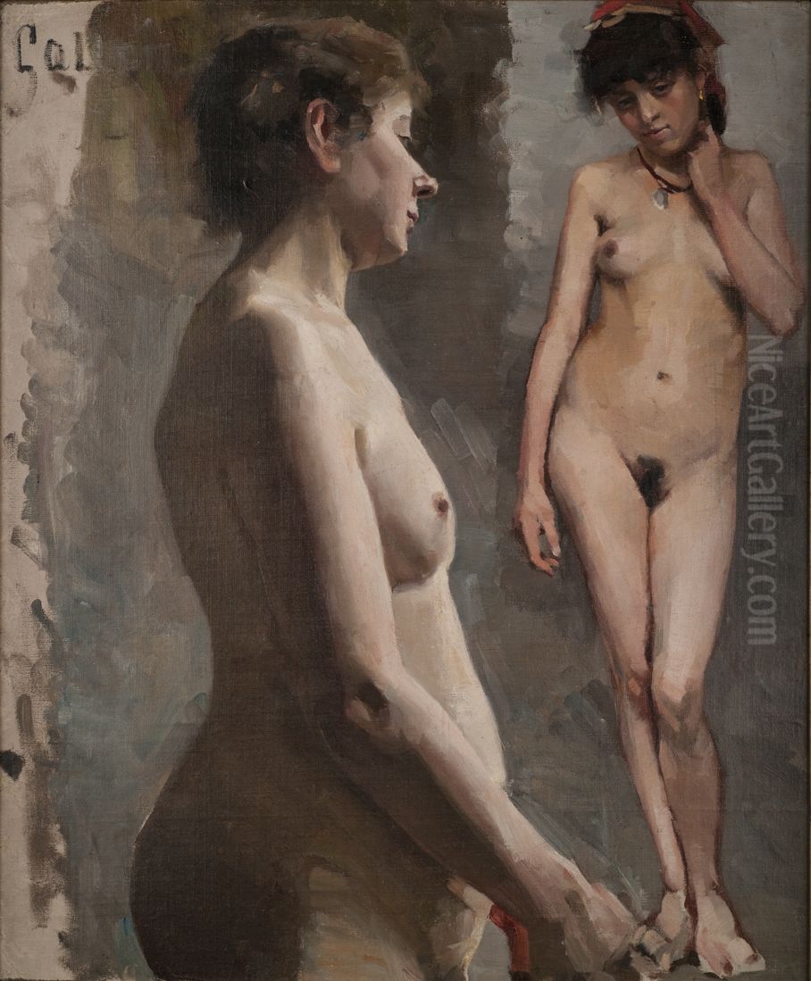 Alastomia malleja Oil Painting by Akseli Valdemar Gallen-Kallela