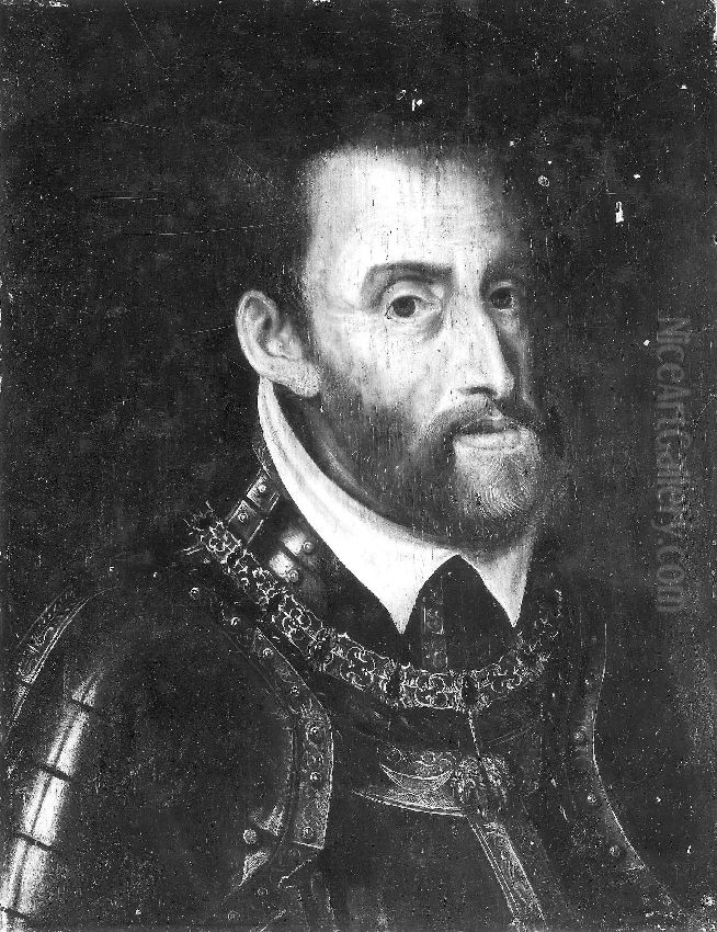 Portret van Keizer Karel V Oil Painting by Titian