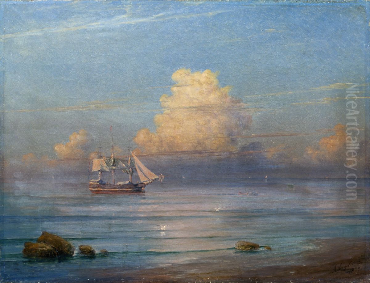 Marine View Oil Painting by Ivan Aivazovsky