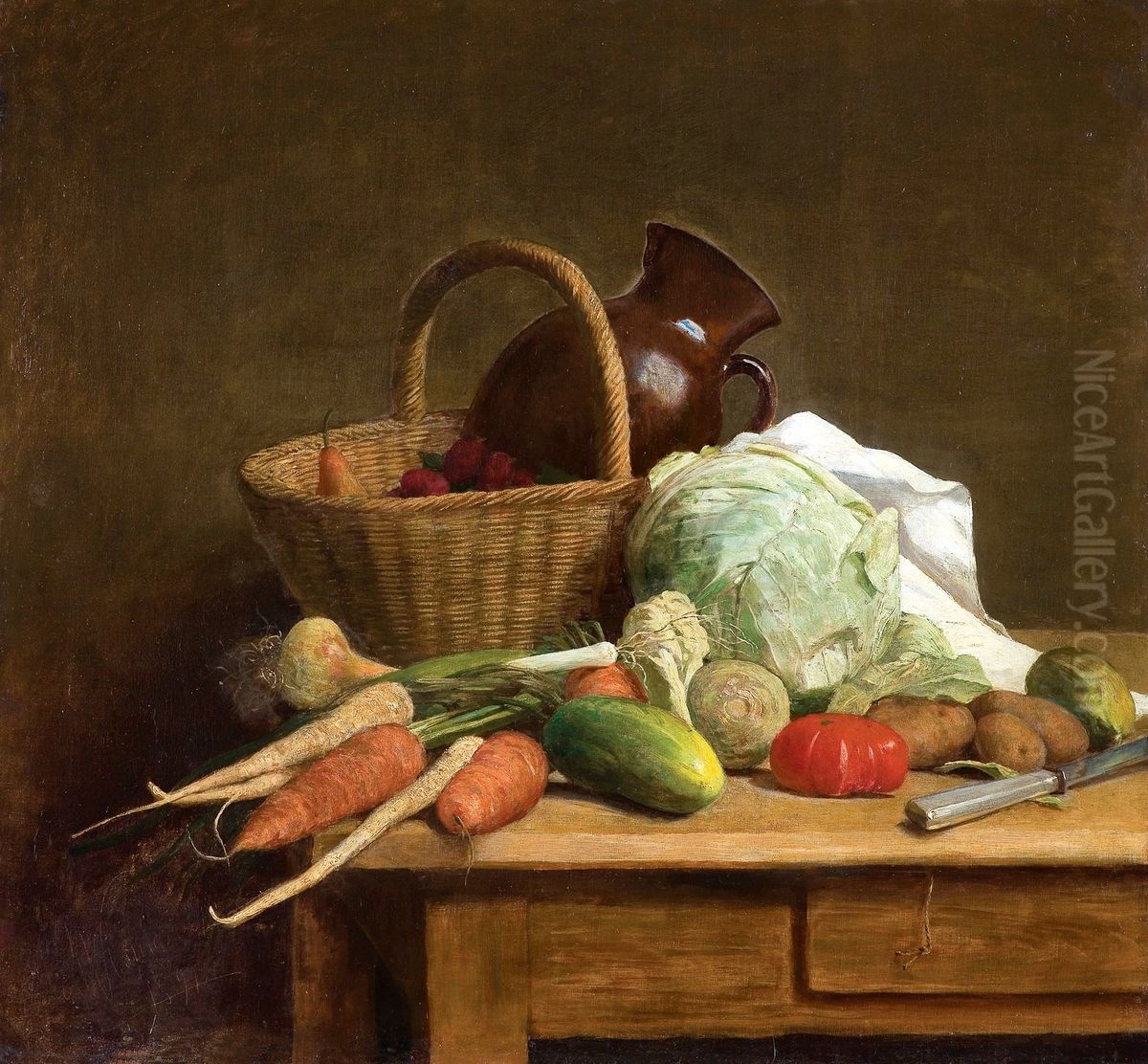 Martwa natura Oil Painting by unknown