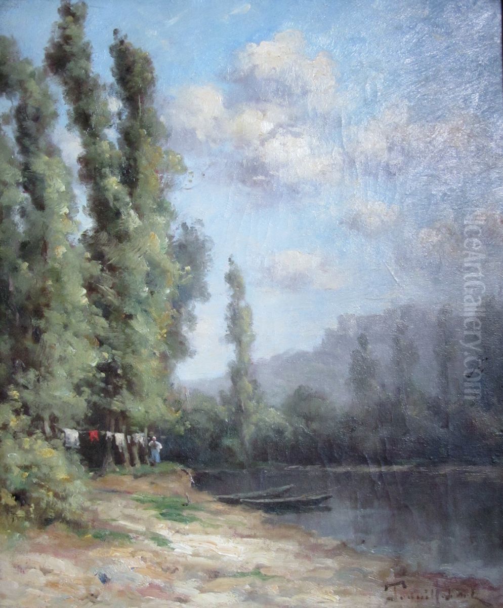 El tendero Oil Painting by Paul Desire Trouillebert