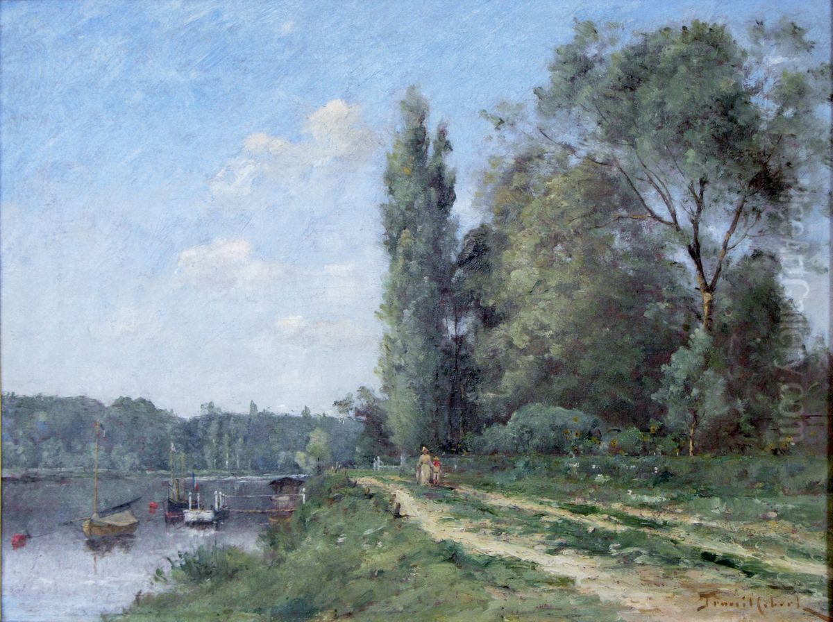 The early risers Oil Painting by Paul Desire Trouillebert