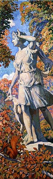 Diana. Oil Painting by Theo van Rysselberghe