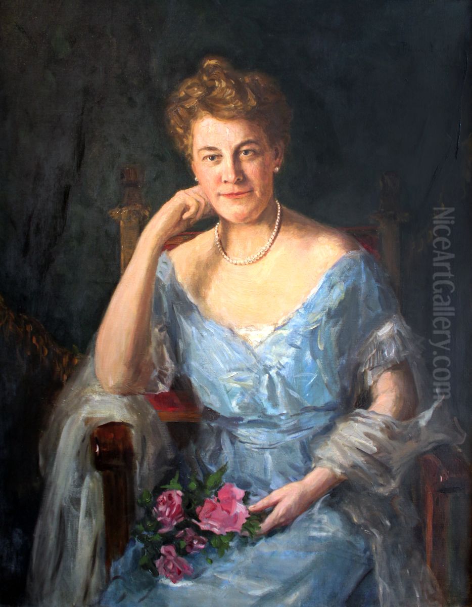 Katherine Quick-Nissen (1862-1930) Oil Painting by unknown