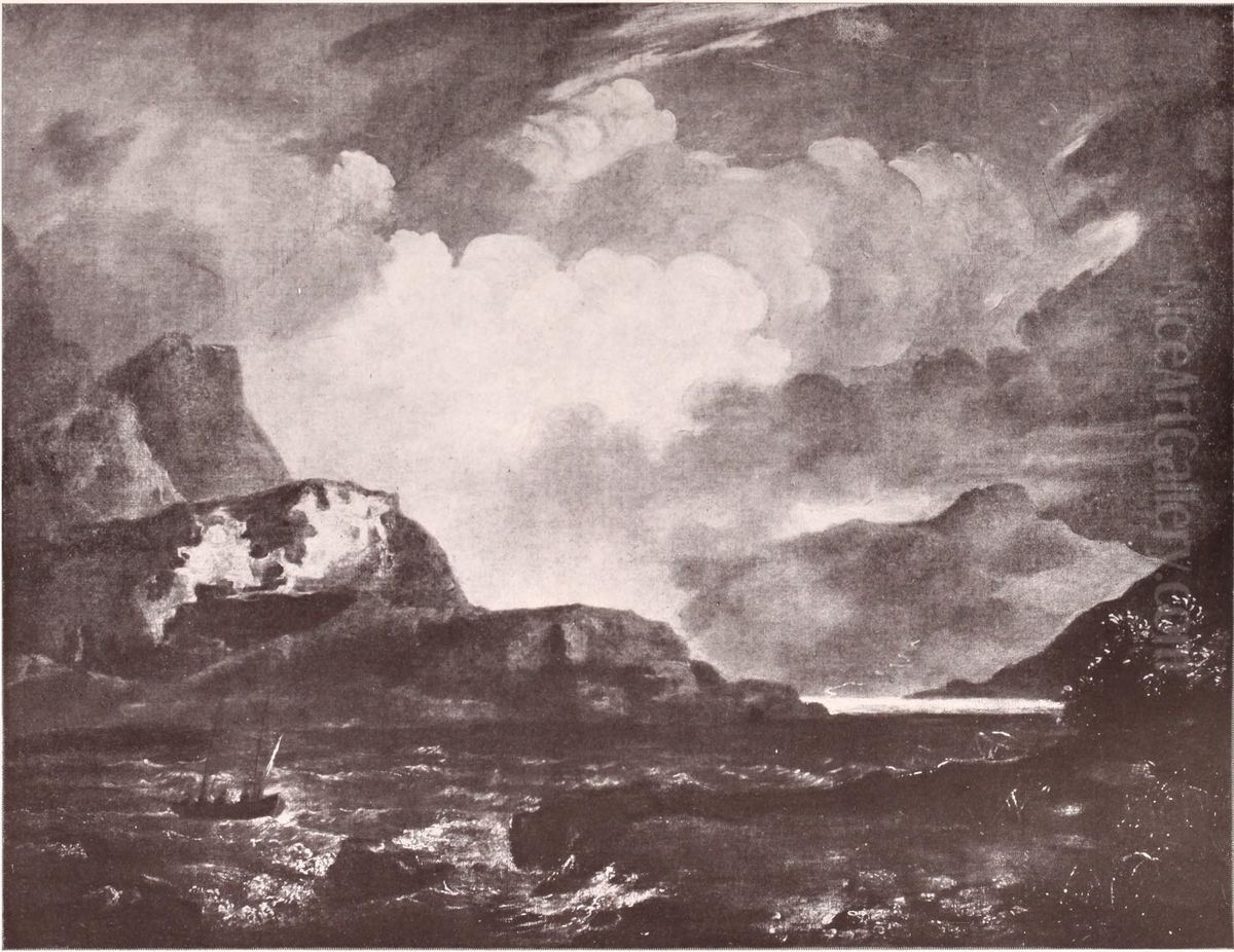 Le Lac de Thun Oil Painting by J. M. W. Turner