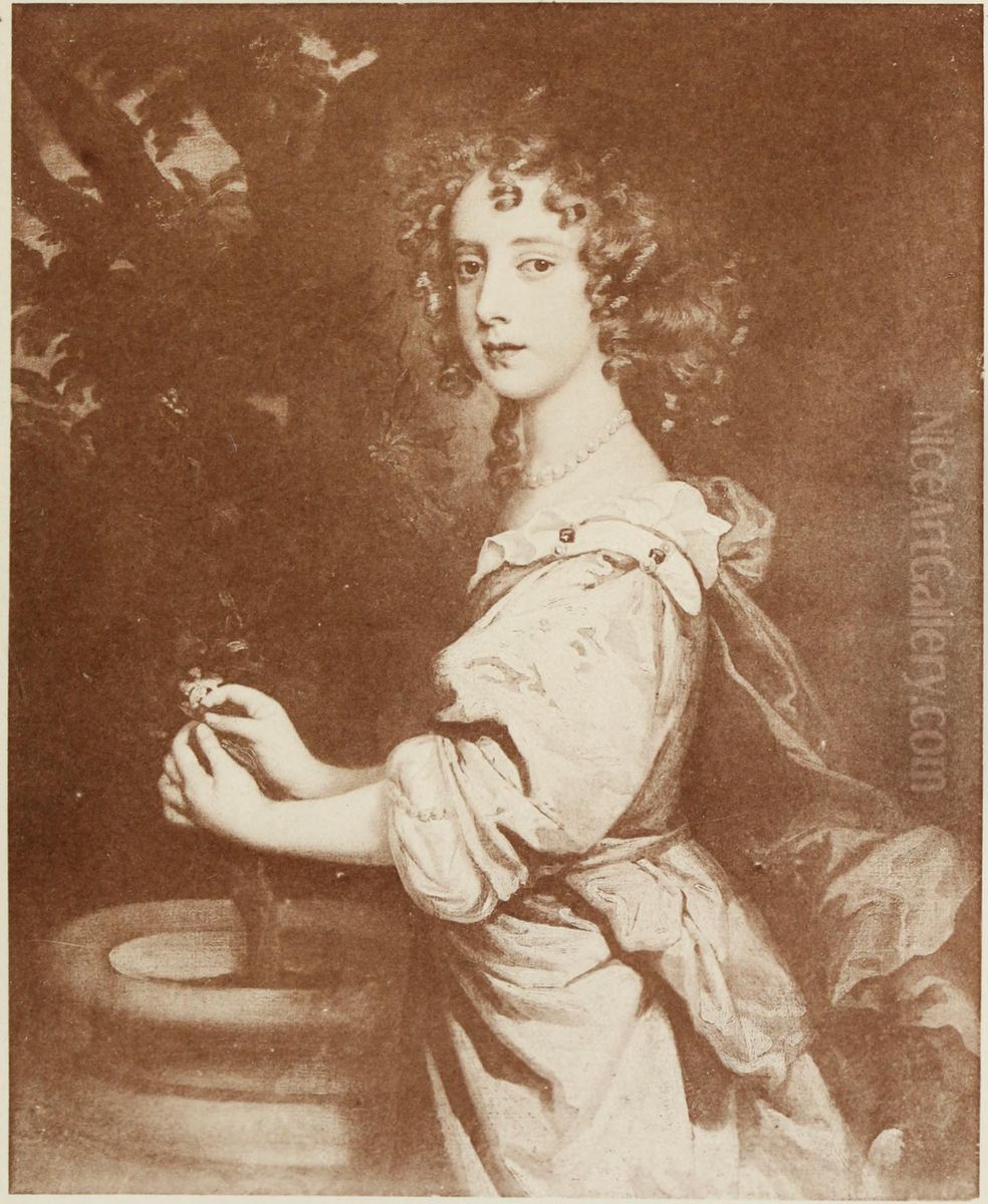 Portrait of Mrs. Claypole Oil Painting by Peter Lely