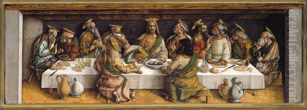 The Last Supper Oil Painting by Carlo Crivelli
