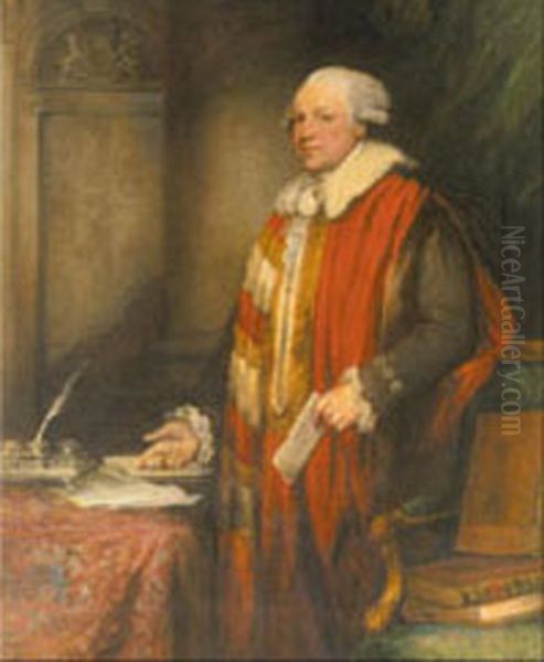 Portrait ofHenry Herbert, 1st Earl of Carnarvon(1741-1811) Oil Painting by Thomas Gainsborough