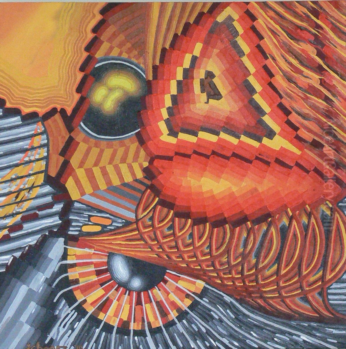 Sonnenwind Oil Painting by unknown