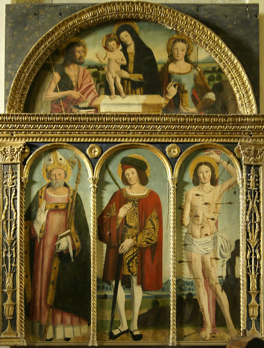Retable de St-Pancrace Oil Painting by unknown