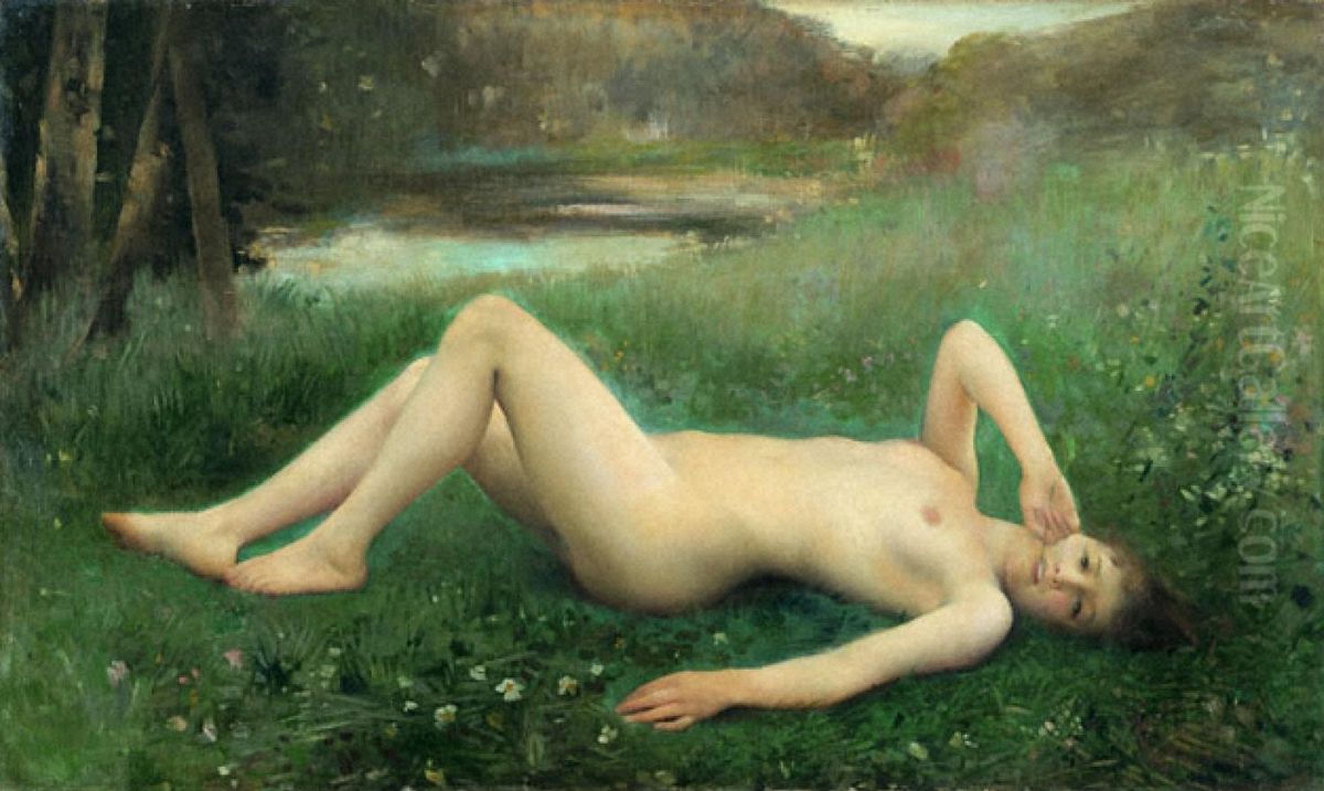 Floreal Oil Painting by Raphael Collin