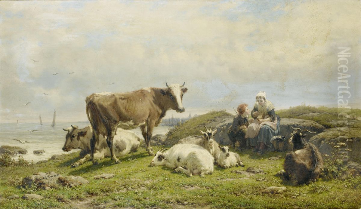 Their daily bread Oil Painting by unknown