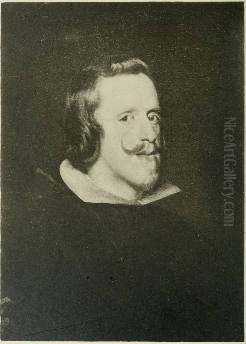 Portrait of Phillip IV of Spain Oil Painting by Diego Rodriguez de Silva y Velazquez