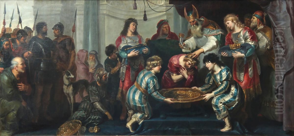 Le sacre de Salomon Oil Painting by Cornelis De Vos