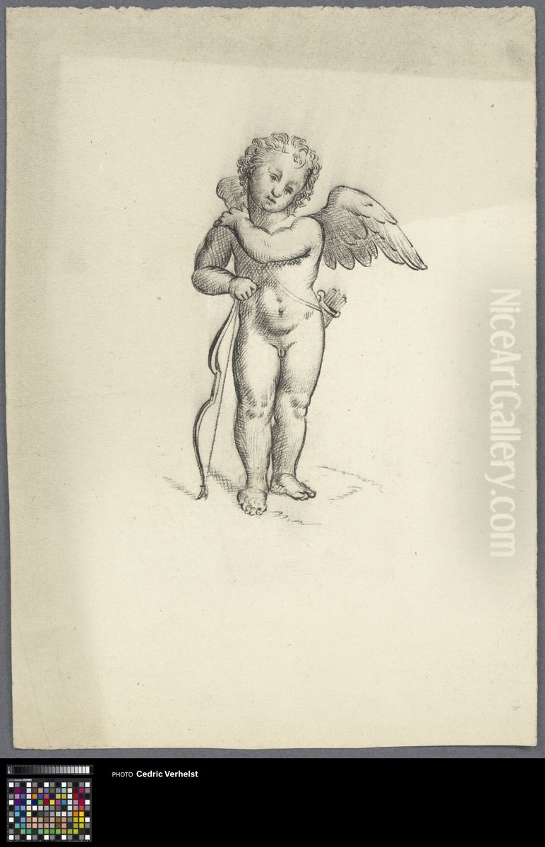 Standing Cupid Oil Painting by Musea Brugge