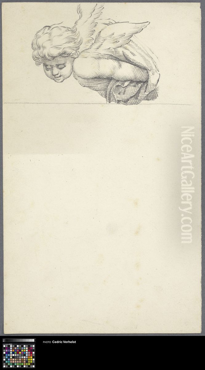 Cupid in half-figure Oil Painting by Musea Brugge