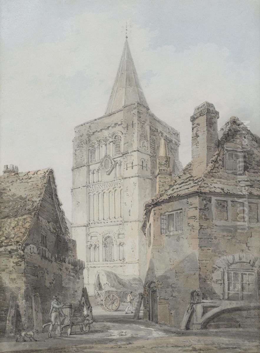 St Mary's Church, Dover Oil Painting by J. M. W. Turner
