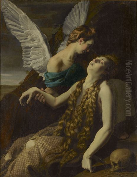 Mary Magdalen Oil Painting by Melchior De La Mars