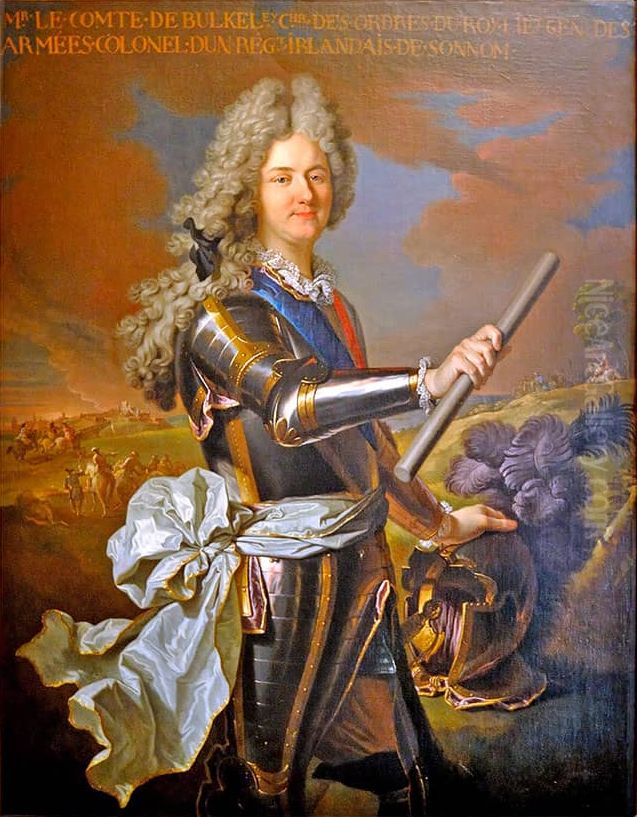 Le comte de Bulkeley Oil Painting by Hyacinthe Rigaud