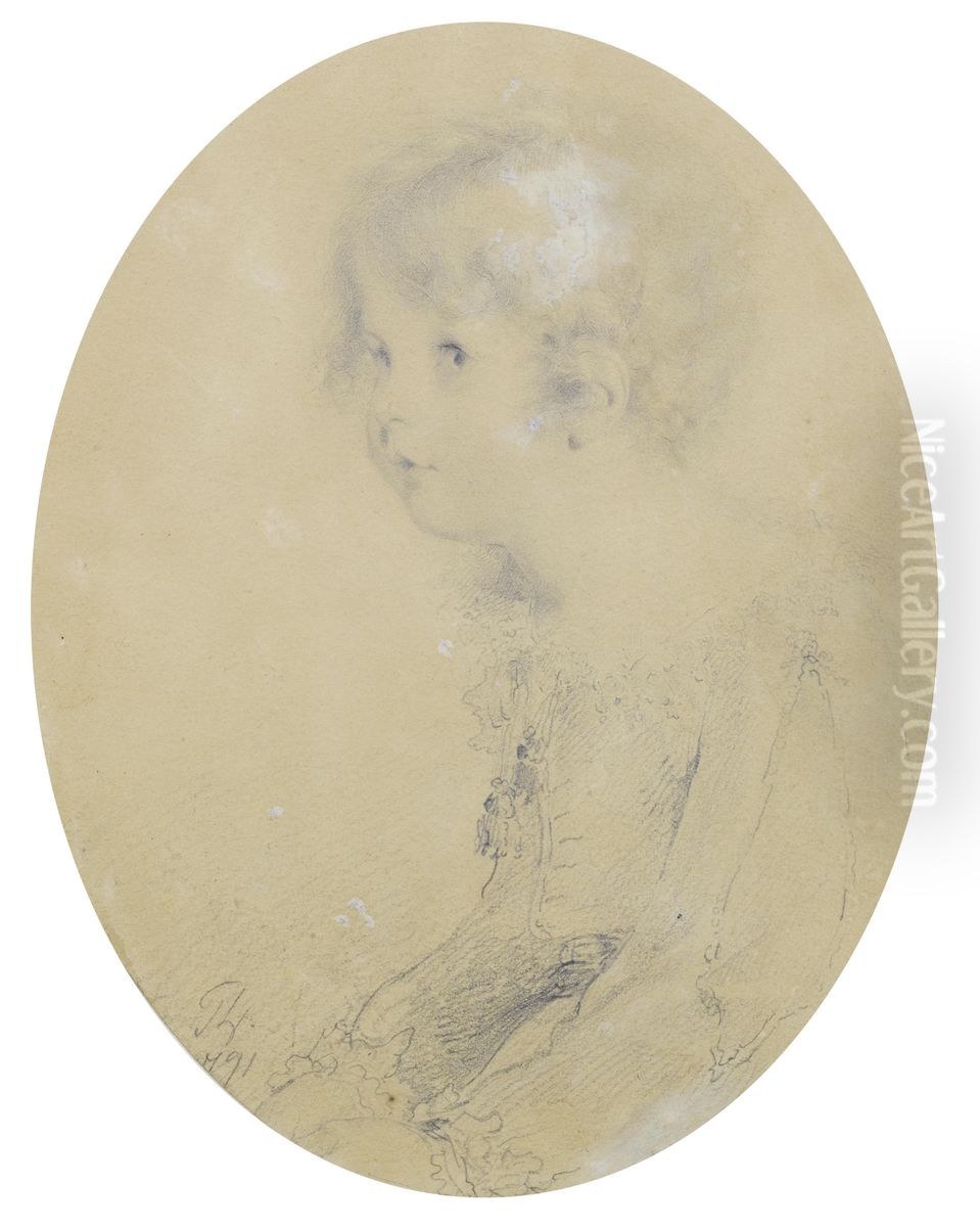 Study of a young boy Oil Painting by Thomas Lawrence