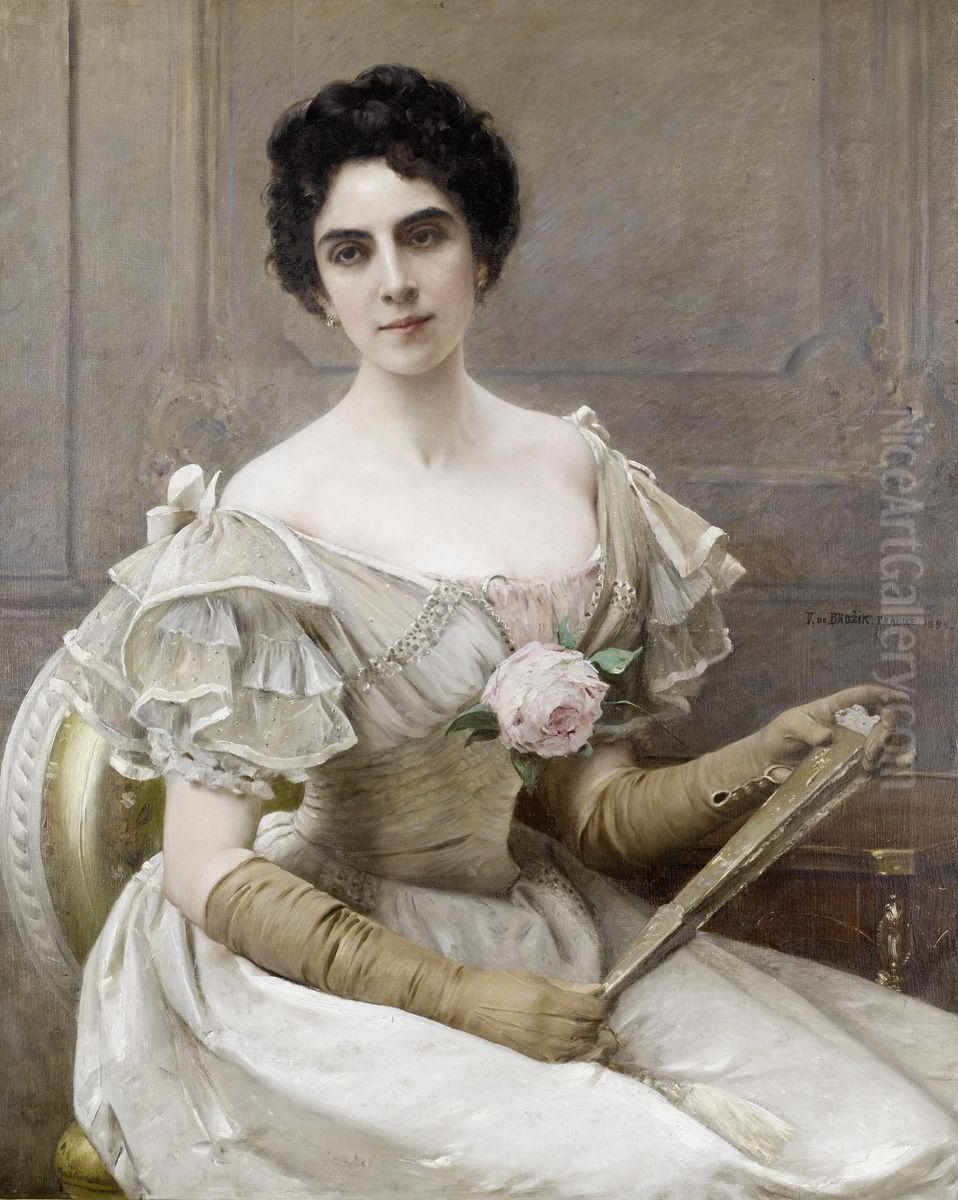 At the ball Oil Painting by unknown