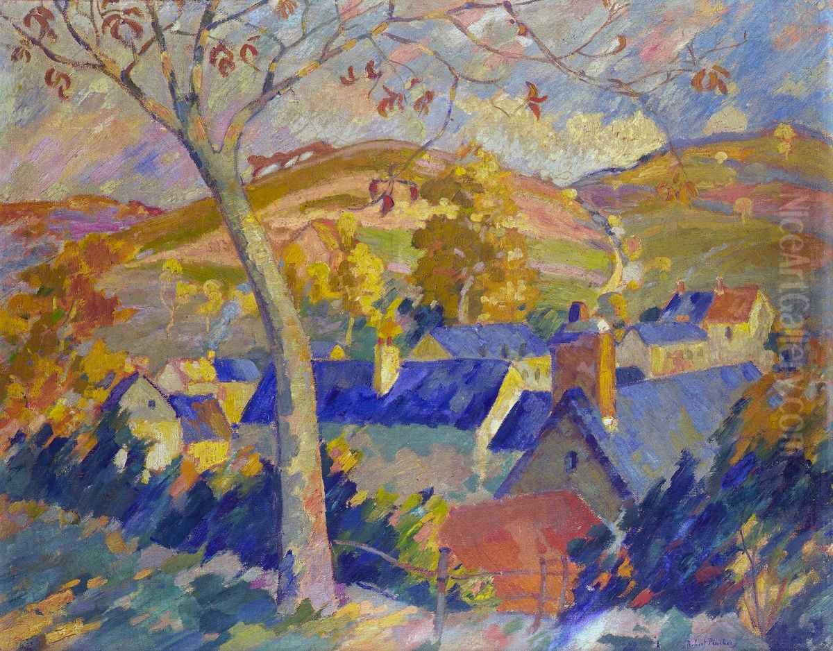 Landscape Oil Painting by Robert Antoine Pinchon