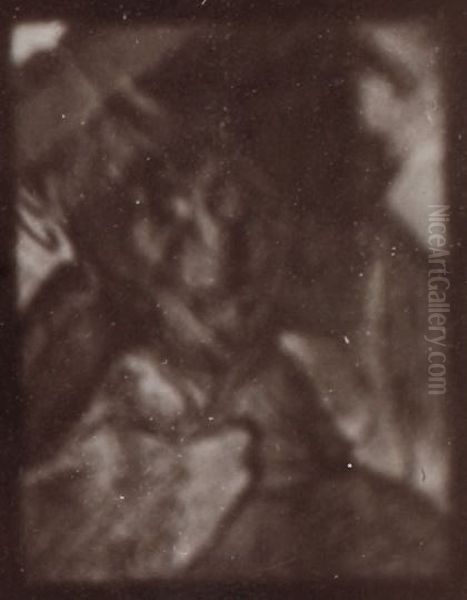 Portrait (type C) Oil Painting by Stanislaw Ignacy Witkiewicz (Witkacy)