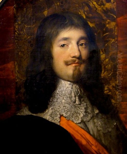 Portrait ofRichard Vaughan, 2nd Earl of Carbery(c.1600-1686) Oil Painting by William Dobson